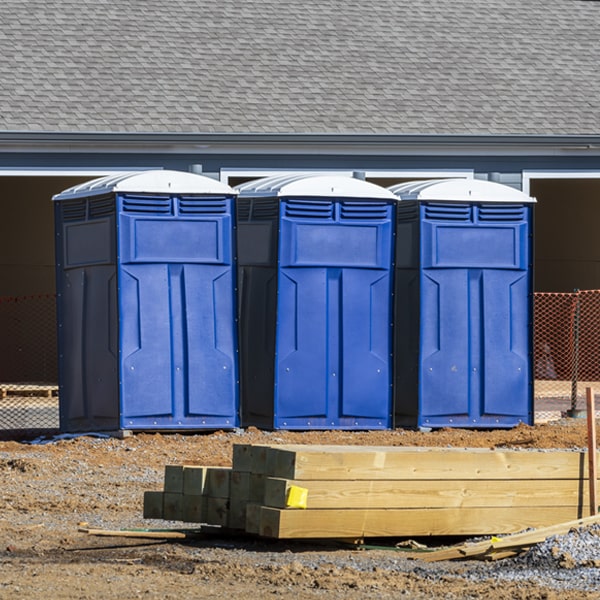 how do i determine the correct number of portable restrooms necessary for my event in Bushyhead